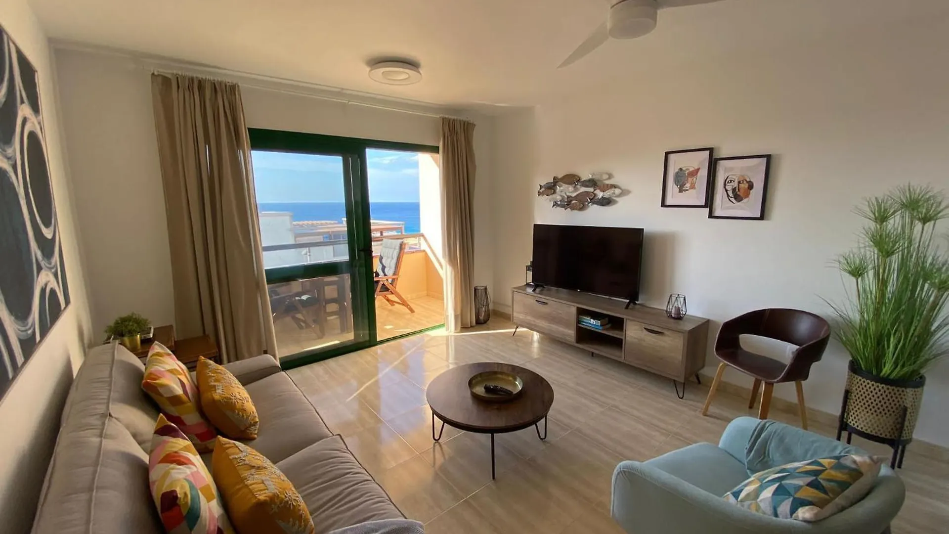 アパート Strandnahe Ferienwohnung In Morro Jable Mit Garten