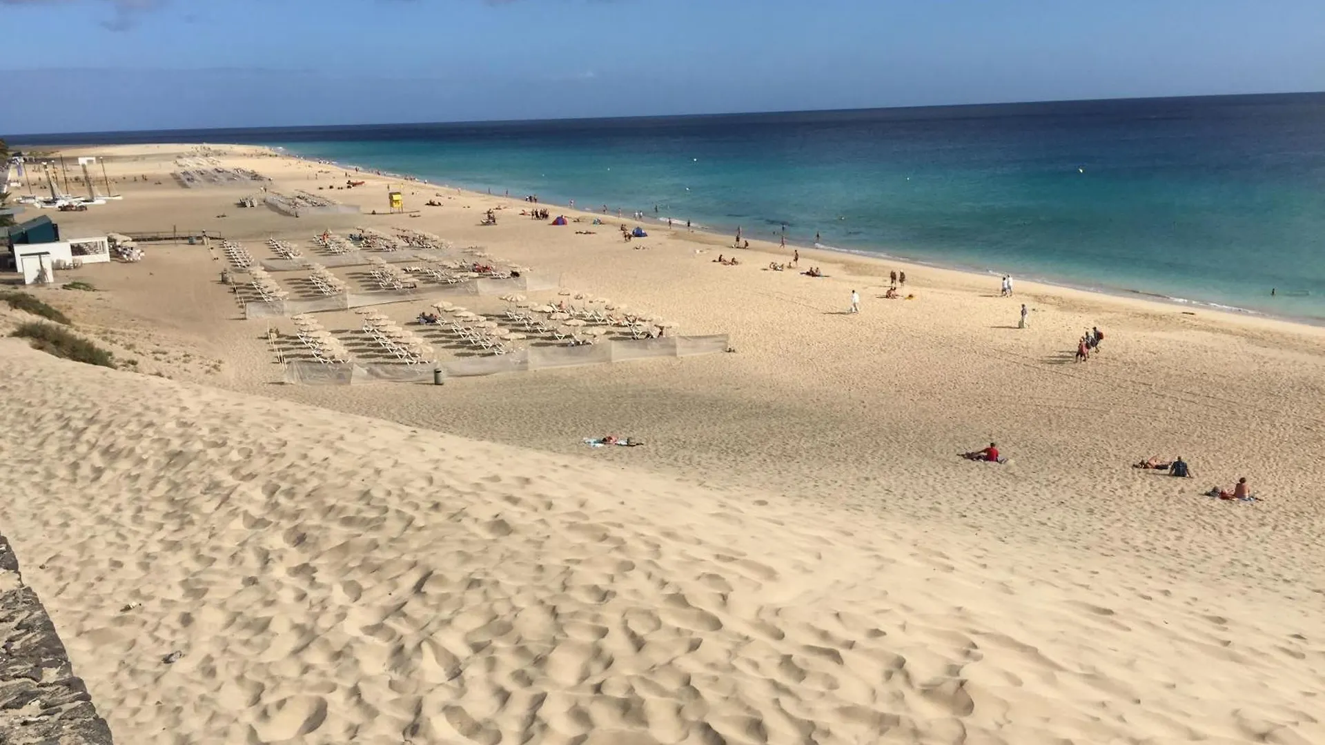 Strandnahe Ferienwohnung In Morro Jable Mit Garten アパート