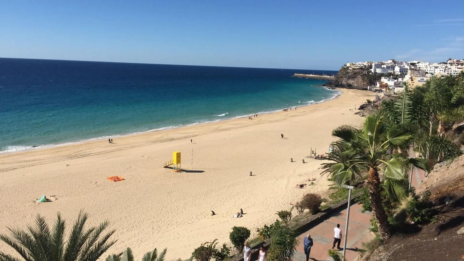 Strandnahe Ferienwohnung In Morro Jable Mit Garten Spanien