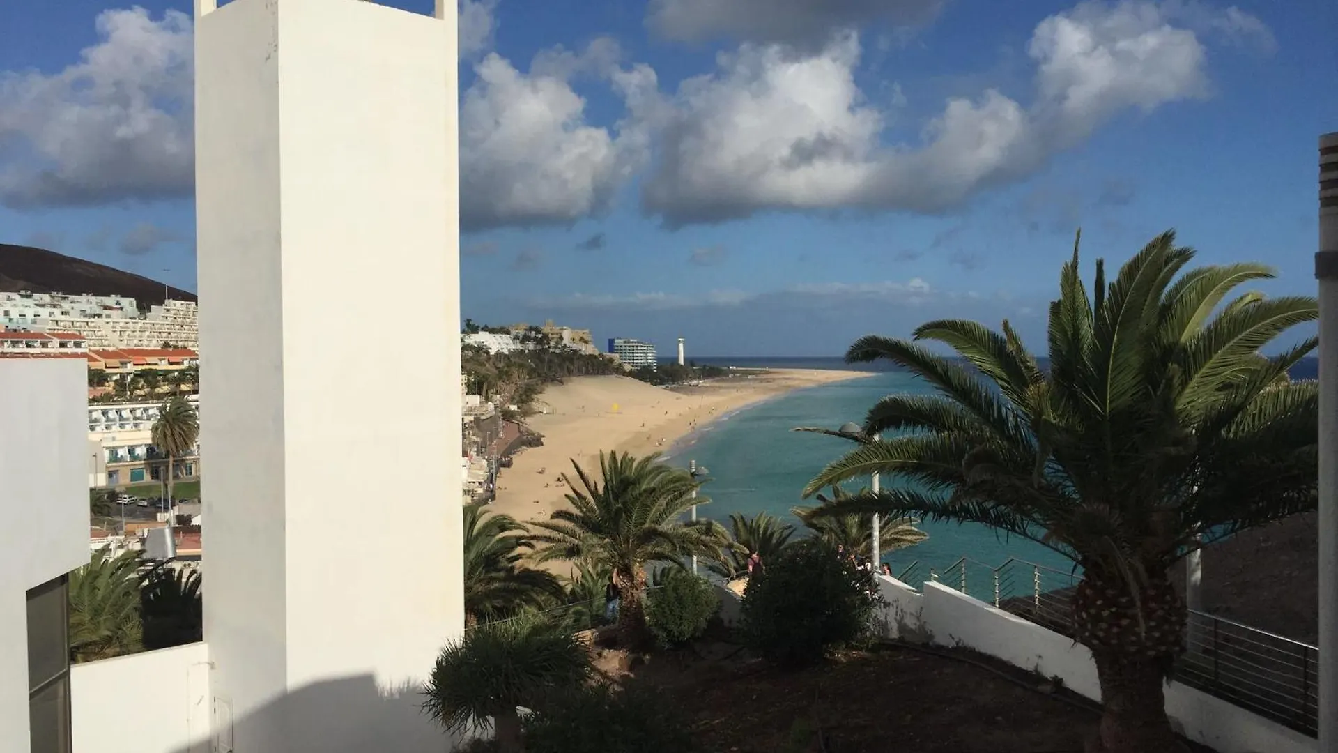 Strandnahe Ferienwohnung In Morro Jable Mit Garten スペイン